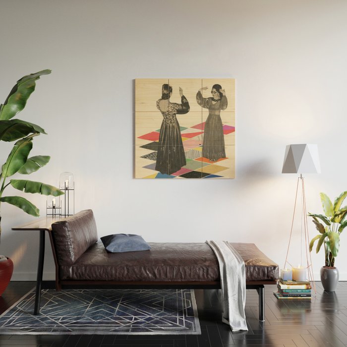 Dance Floor Wood Wall Art Gallery Image 2