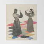 Dance Floor Throw Blanket Gallery Image 2