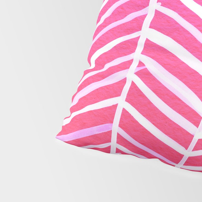 Herringbone - Pink OmbrÃ© Pillow Sham Gallery Image 4