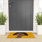 Girl with red dress Welcome Mat Gallery Image 3