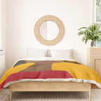 Girl with red dress Duvet Cover Gallery Image 3
