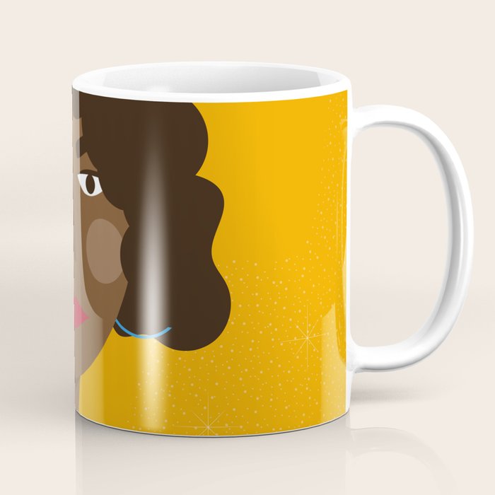 Girl with red dress Coffee Mug Gallery Image 1