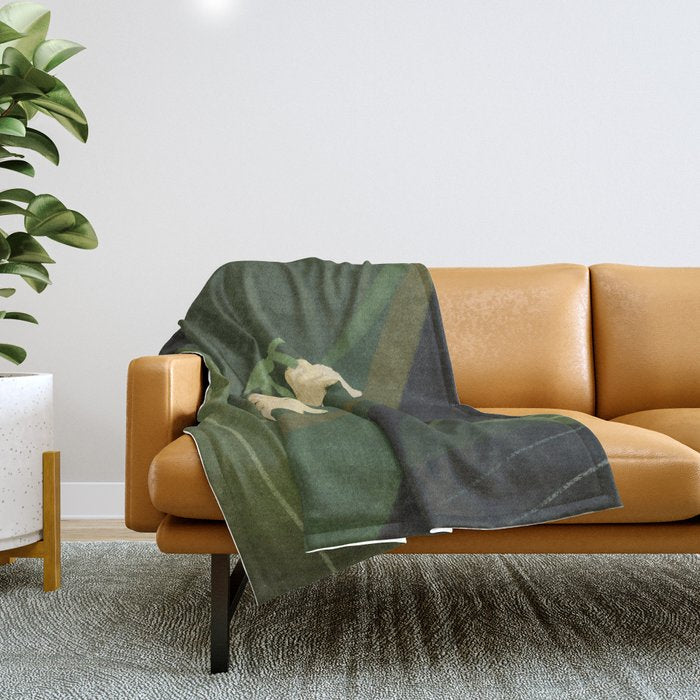 Lily of the Valley Throw Blanket Gallery Image 1