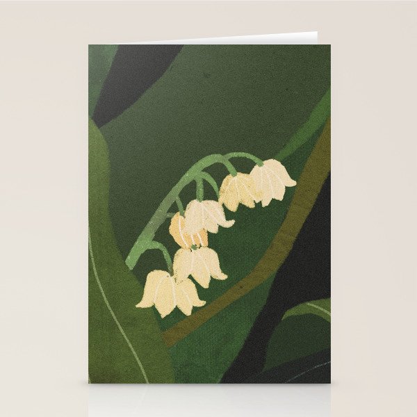 Lily of the Valley Stationery Card Gallery Image 1