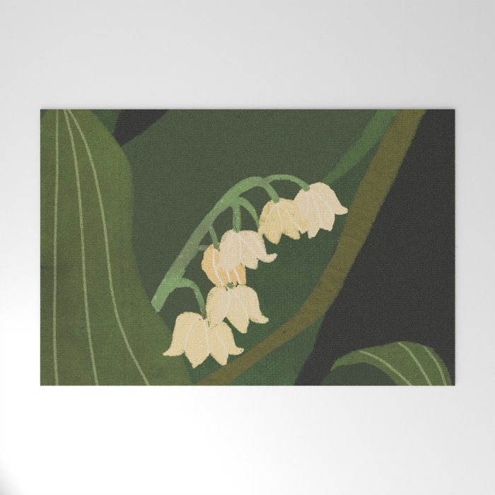 Lily of the Valley Welcome Mat Gallery Image 1