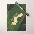 Lily of the Valley Wrapping Paper Gallery Image 1
