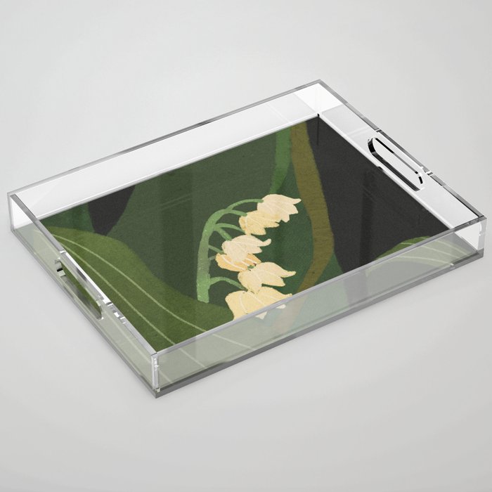 Lily of the Valley Acrylic Tray Gallery Image 1