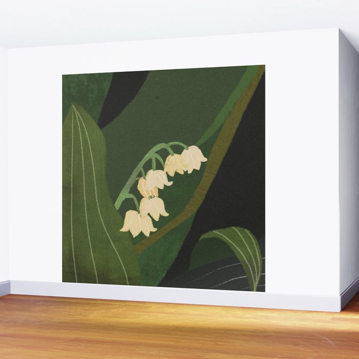 Lily of the Valley Wall Mural Gallery Image 2