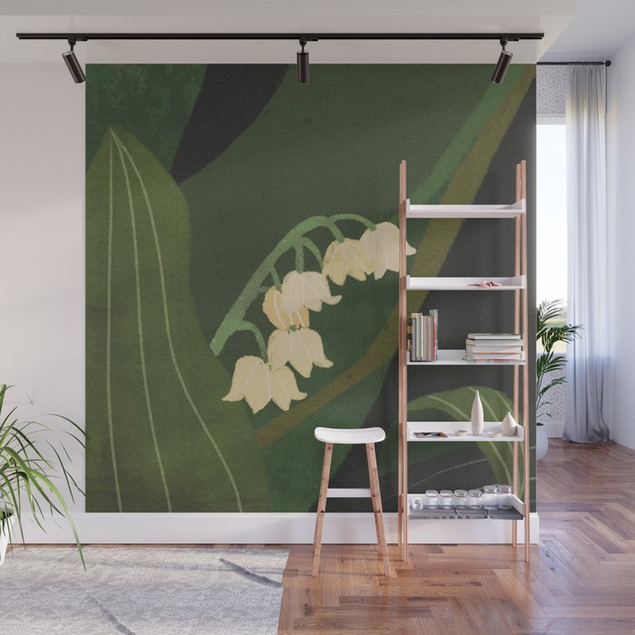 Lily of the Valley Wall Mural Gallery Image 1