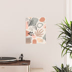 Abstract organic nature shape art pattern Poster Gallery Image 2