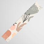 Abstract organic nature shape art pattern Table Runner Gallery Image 3