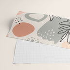 Abstract organic nature shape art pattern Wrapping Paper Gallery Image 2