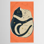 Cats In Love 5 Tablecloth Gallery Image 2