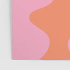 Retro Abstract Orange Pink Poster Gallery Image 3