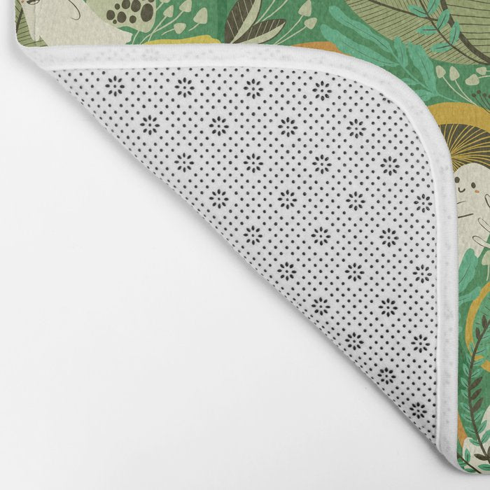 Ghost Forest Green Bath Mat Gallery Image 2