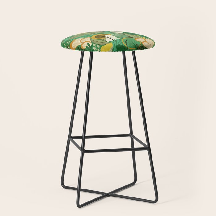 Ghost Forest Green Stool Gallery Image 1