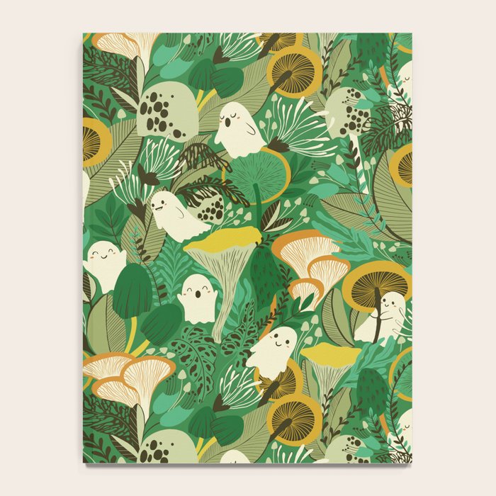 Ghost Forest Green Notebook Gallery Image 4