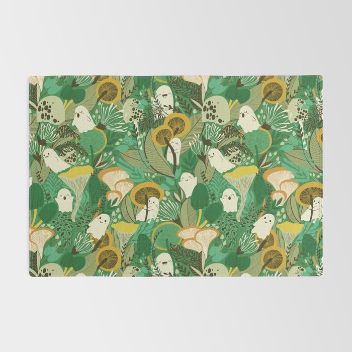 Ghost Forest Green Rug Gallery Image 2