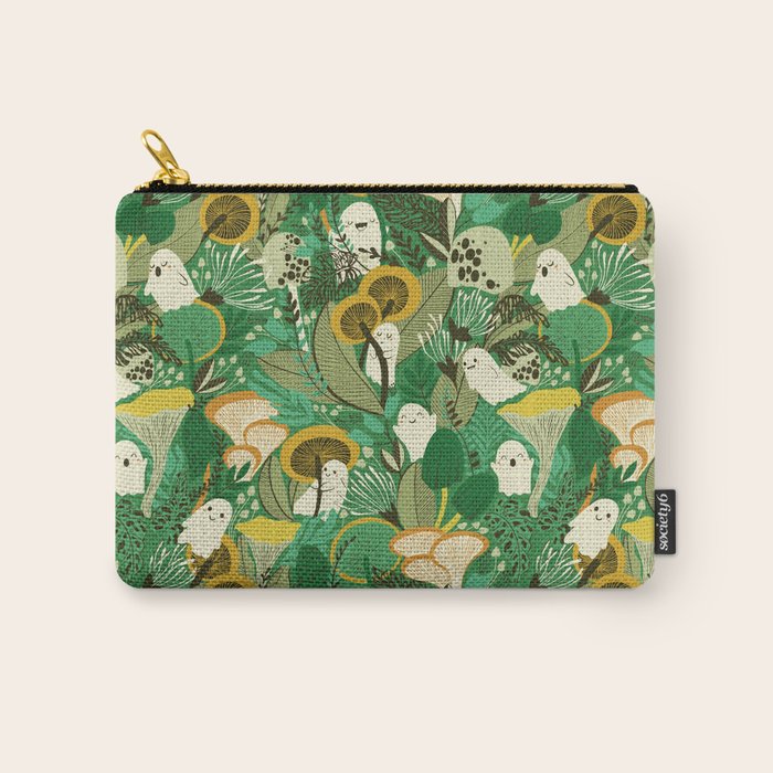 Ghost Forest Green Carry All Pouch Gallery Image 1