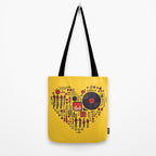 Music in every heartbeat Tote Bag Gallery Image 2