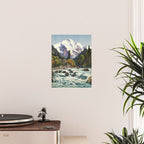 Mountains Forest Rocky River Poster Gallery Image 2