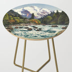 Mountains Forest Rocky River Side Table Gallery Image 2