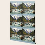 Mountains Forest Rocky River Wallpaper Gallery Image 2