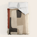 Interlocking Forms Duvet Cover Gallery Image 6