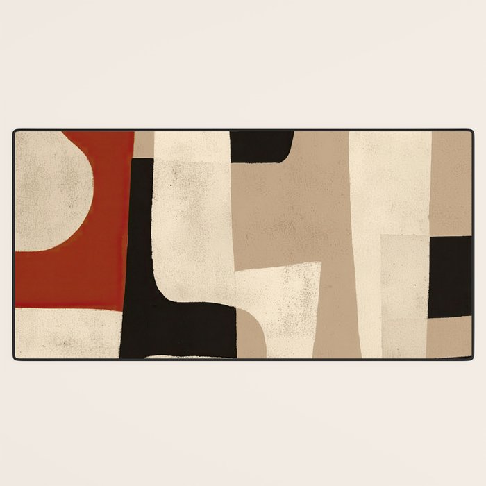Interlocking Forms Desk Mat Gallery Image 3