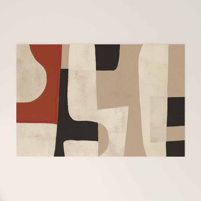 Interlocking Forms Welcome Mat Gallery Image 1