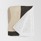 Interlocking Forms Throw Blanket Gallery Image 3