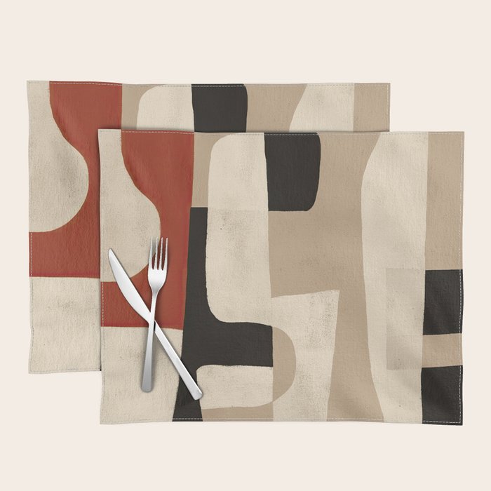 Interlocking Forms Placemat Gallery Image 1