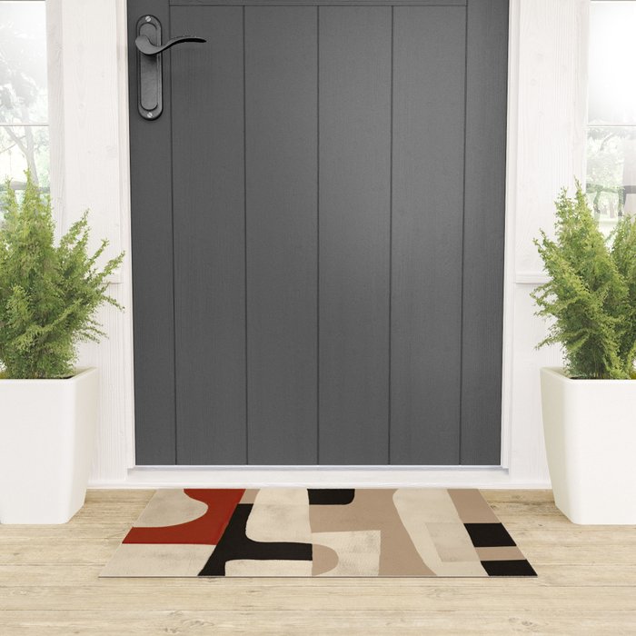 Interlocking Forms Welcome Mat Gallery Image 3