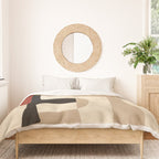 Interlocking Forms Duvet Cover Gallery Image 3