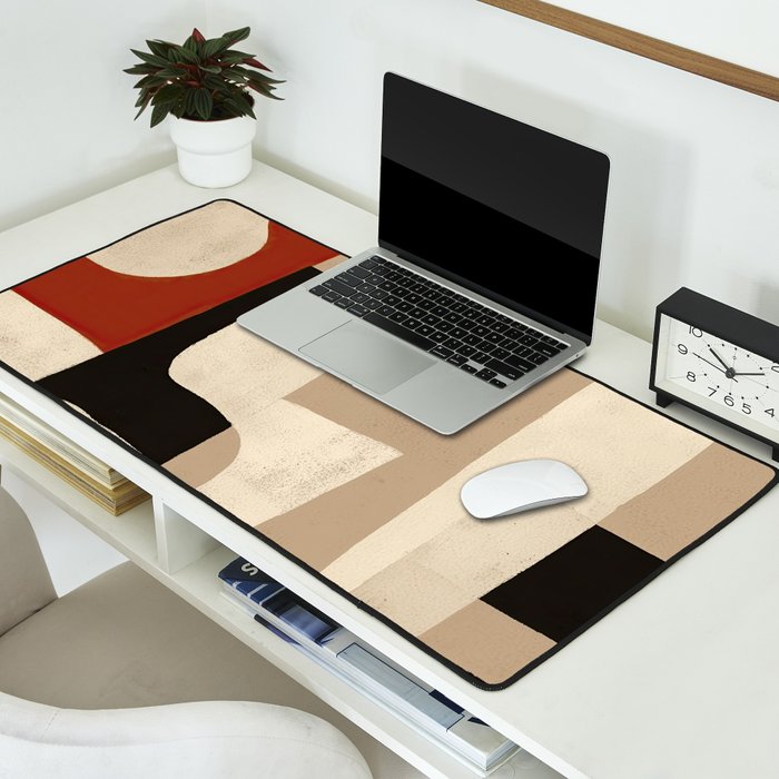 Interlocking Forms Desk Mat Gallery Image 2