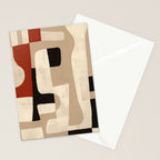 Interlocking Forms Stationery Card Gallery Image 2