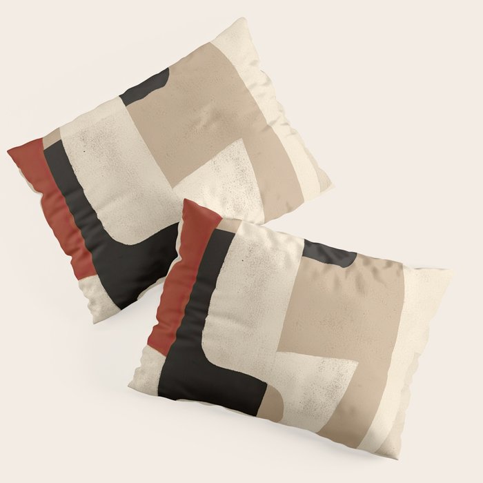 Interlocking Forms Pillow Sham Gallery Image 3