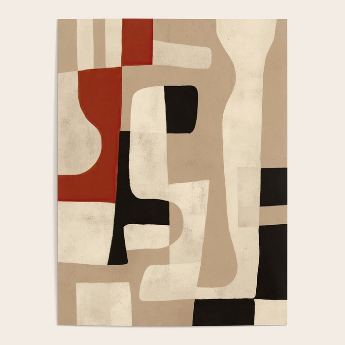 Interlocking Forms Poster Gallery Image 4