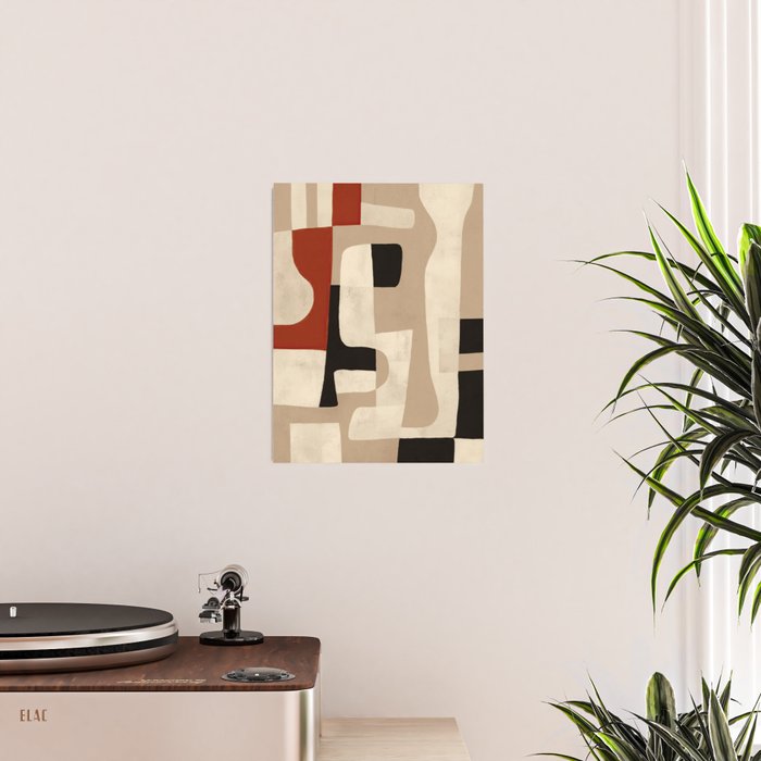Interlocking Forms Poster Gallery Image 2