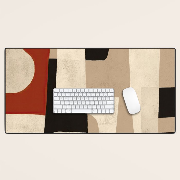 Interlocking Forms Desk Mat Gallery Image 1