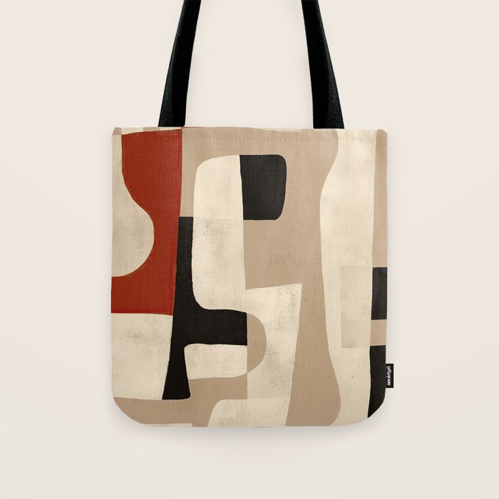 Interlocking Forms Tote Bag Gallery Image 1