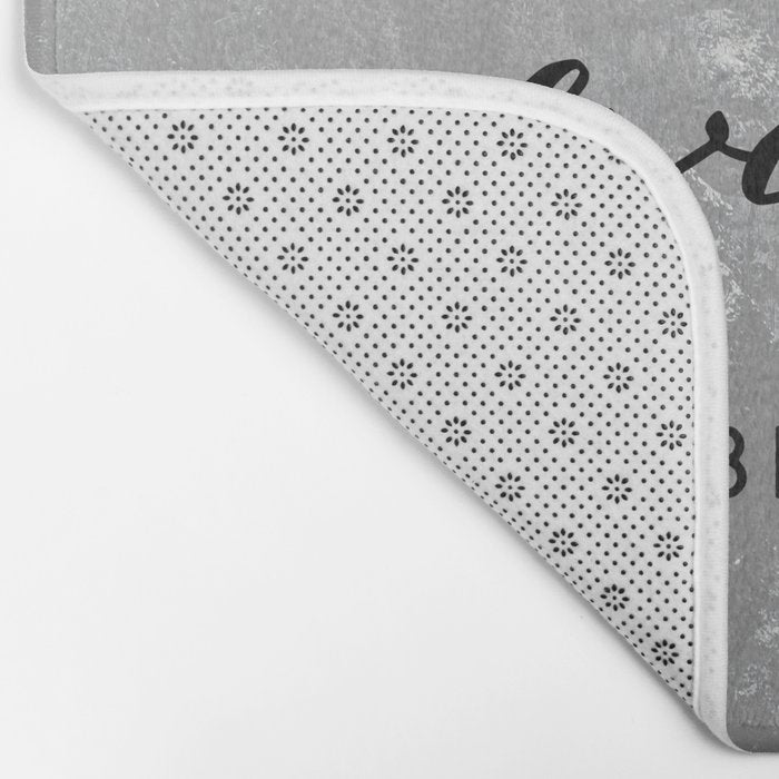 And So The Adventure Begins - Snowy Mountain Bath Mat Gallery Image 2