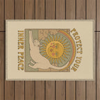 Inner Peace Outdoor Rug Gallery Image 1