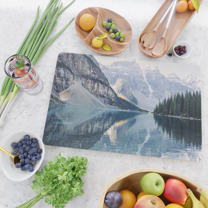 Alpine Sunrise Cutting Board Gallery Image 2