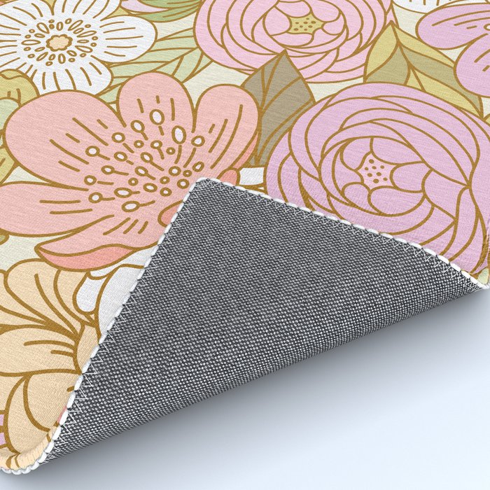 Boho Blooms | Light Pastel Rug Gallery Image 4
