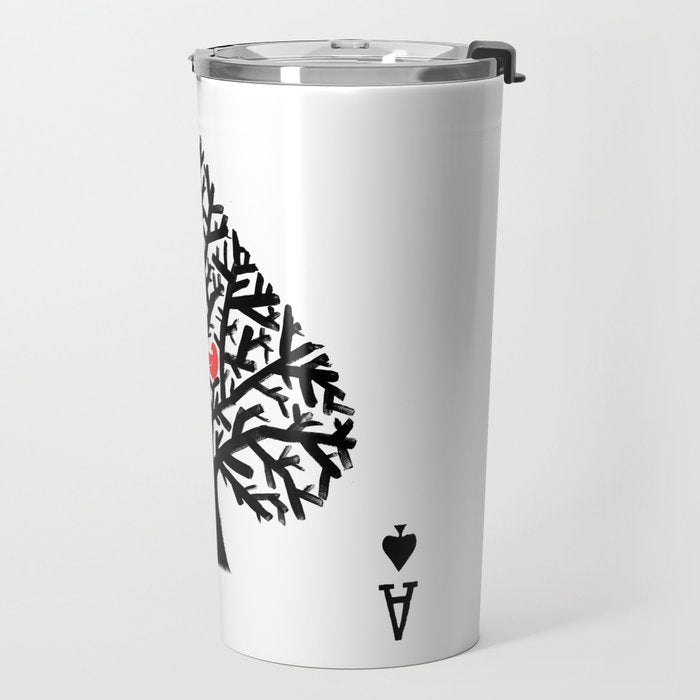 Ace of spade Travel Mug Gallery Image 2