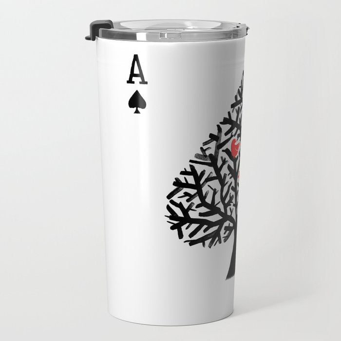 Ace of spade Travel Mug Gallery Image 3