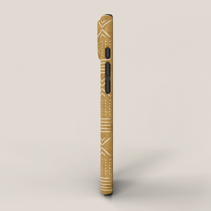 mustard mud cloth - arrow cross iPhone Case Gallery Image 2