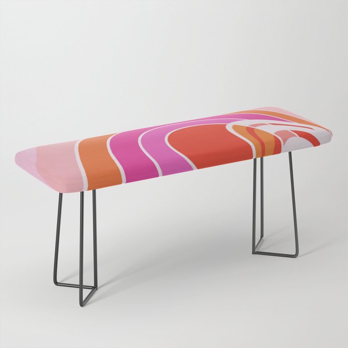 Sun surf - dusk Bench Gallery Image 1
