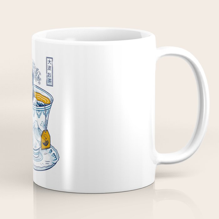 The Great Kanagawa Tee Coffee Mug Gallery Image 1